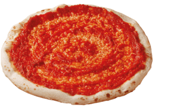 Tomato pizza base